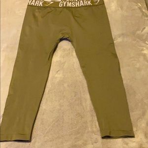 Gymshark Olive Green Workout Leggings